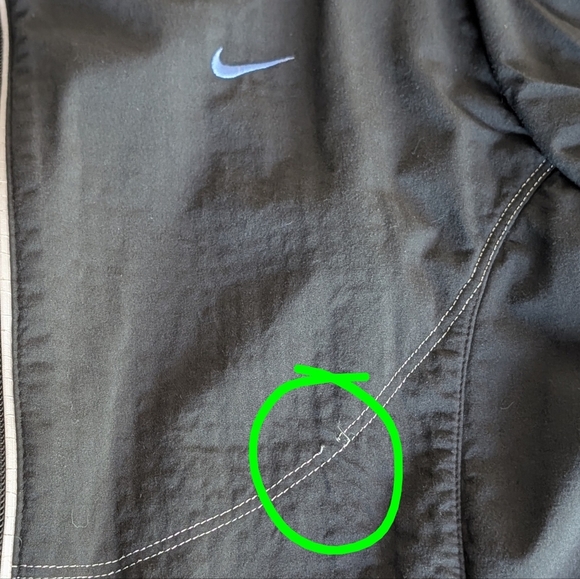 Nike Sphere Pro Black/Blue Zip Front Training Jacket Size M - Picture 11 of 11